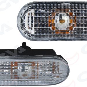 YAN SİNYAL ÇAMURLUK BEYAZ BUZLU CAM