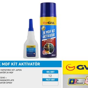 HIZLI YAPIŞTIRICI KİT JAPON AKTİVATÖR 2K MDF 200 ML