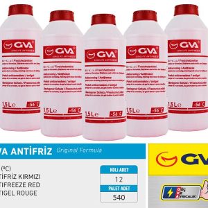 ANTİFRİZ 1.5 LT -56 C KIRMIZI LONG LİFE Koli 12 Ad ORGANIK
