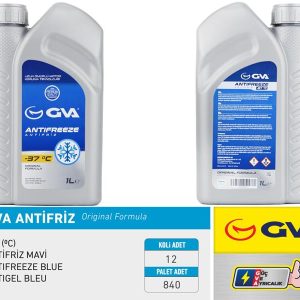 ANTİFRİZ 1 LT -37 C MAVİ Koli 12 Ad