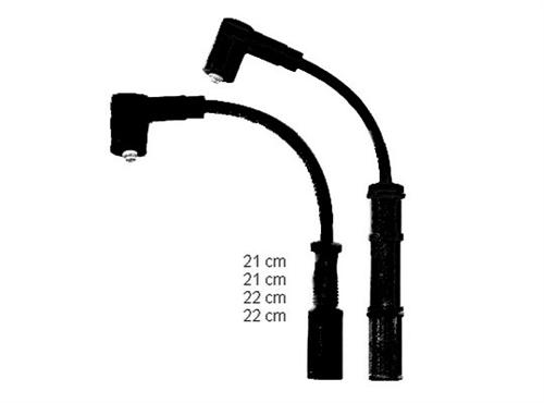 BUJİ KABLOSU ALBEA SOLE-PALIO SOLE 1.4 8V-DOBLO 119 -DOBLO KARGO 223 1.4ie-GRANDE PUNTO 1.2 55195775-55195776
