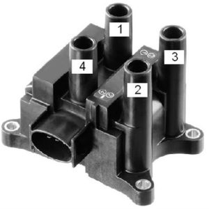 ATEŞLEME BOBİNİ FOCUS CMAX 1.6-1.8-2.0 16V-01 FUSION 1.4-1.6-KA 1.3I-MONDEO II 04 FIESTA MAZDA 2 988F12029AD-1066102