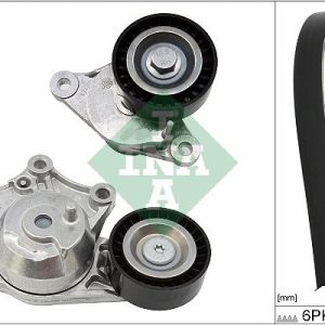 ALTERNATÖR GERGİ KİTİ 6PK1004-6PK1005 P208-P2008-P308-PARTNER-BERLINGO-JUMPY-C4-DS3 1.6 BlueHDI 1613255580-1613255380-9803757280