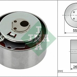 EKSANTRİK GERGİ RULMANI ALBEA-DOBLO-PALIO-PUNTO 1.2-1.4-UNO-LINEA-IDEA 1.4-PANDA 1.1-1.2-FIAT500 1.2 55183497-55233759-9S516K255AA