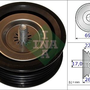 KAYIS GERGI RULMANI MERCEDES W639 B906 B907 B910 KANALLI