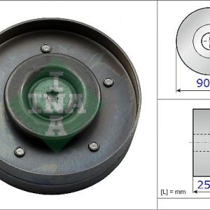 ALTERNATÖR GERGİ RULMANI V BİLYA A4-A5-Q5 1.8-2.0 TFSI CPFA-CJKA-CDHA-CDNC 06H903341D-06H903341C