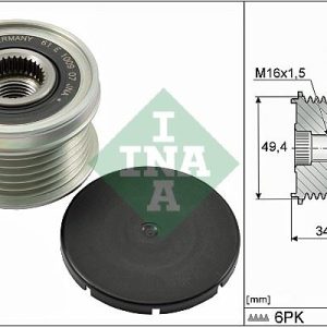 ALTERNATÖR KASNAĞI GOLF5-JETTA-PASSAT-POLO-A3-LEON 1.2-1.4 TSI 1.6-1.6FSI BSE-BLF-BLG-CAXA-CAVA-CBZB 03C903119F-04C903119-03C903119C