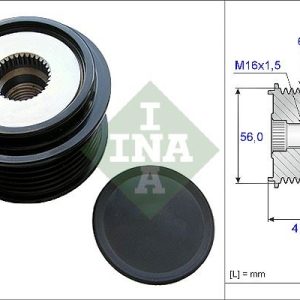 ALTERNATÖR KASNAĞI ŞARZ DİNAMO KASNAĞI TRANSPORTER T6 - AMAROK 2.0 TDI CABD CDNB CDNC CDHB CAEB 06A903119-06H903119-06J903119