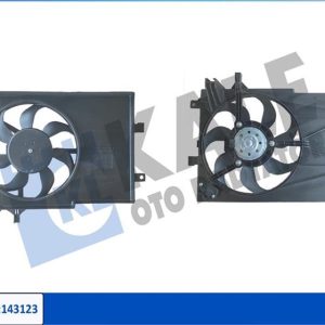 FAN GRUBU DAVLUMBAZLI FIAT PALIO-ALBEA 1.2 8V 16V 98 09 MT KLİMALI FAN MOTORU DAVLUMBAZLI 46826688