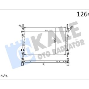 MOTOR SU RADYATORU TRANSIT V184 2.4TDCI 01 06 KLIMASIZ YC158005HA-4374556