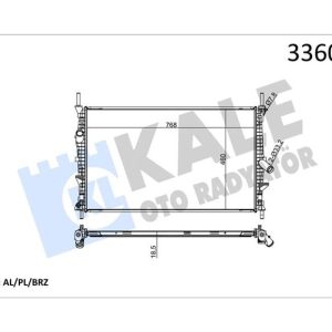 MOTOR SU RADYATORU TRANSIT TUORNEO CUSTOM V362 V363 2.2TDCI 100PS 125PS 135PS 140PS 155PS 12 BK218005CC-1789645