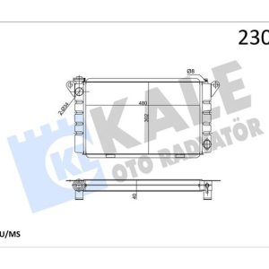 RADYATÖR R12 TL-TX-STW-TOROS 475X304X42 SÜPER 3 SIRA PS SİSTEM