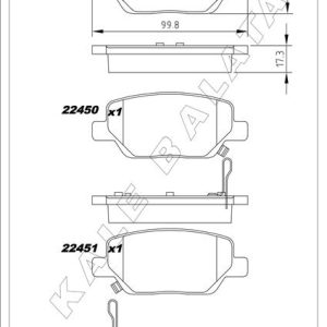 ARKA BALATA FIAT EGEA 16 1.3D MTJ 1.4 1.6E-TORQ 1.6D MTJ