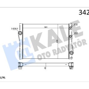 MOTOR SU RADYATORU BMW F15 F16 E70 E71 E72 17117533472