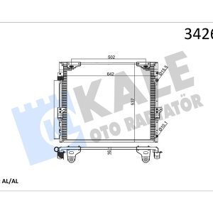 KLİMA KONDENSERİ LAND CRUISER AL-AL