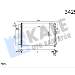 KLİMA KONDENSERİ GETZ AL-AL