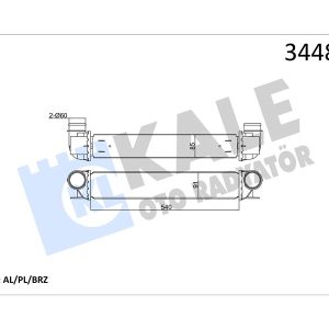 TURBO RATURBO RADYATORU BMW E39 M47 M57 17512247359