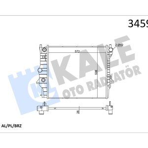 MOTOR SU RADYATORU S-TYPE II X200 XF I X250 XJ X350 X358 C2C1448-C2C36506