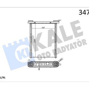 KALORİFER RADYATÖRÜ MGN III-FLUENCE 213X148X22 4407490-95517541-271159831R-2711562