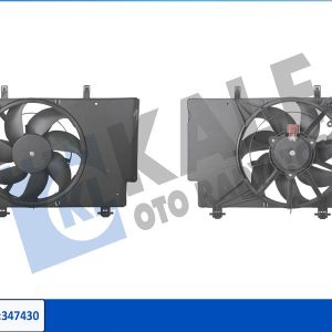 FAN MOTORU AC FIESTA VI 08 15 B MAX 12 1.4TDCI 1.5TDCI 1.6TDCI KLIMALI 1843148-8V518C607EJ