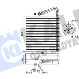 EVAPORATOR MEGANE II-SCENIC II