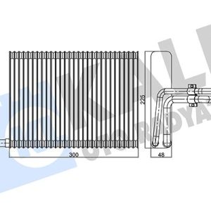 EVAPORATOR BMW E81 E82 E87 E90 F20 E84 F25 64119256346-64119290888