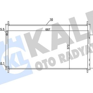 KONDENSER AL/PL/BRZ CIVIC IX 80110TV0E01-80110TV1E01