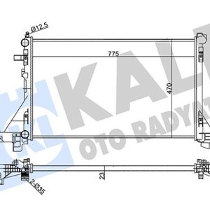 RADYATÖR MASTER III-MOVANO B-NV400 2.3CDTI 10-
