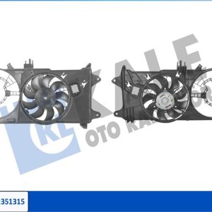 FAN MOTOR DAVLUMBAZ FIAT DOBLO 1.9 JTD MPV 119-223 46821266-51718487-51738799