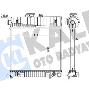 MOTOR SU RADYATORU MERCEDES M111 W202 S202 W210 S210 KLIMASIZ A2025006103