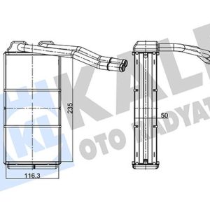 KALORIFER RADYATORU 18 K4F - 20 T2N FREELANDER I L314 98 06 JEF100150