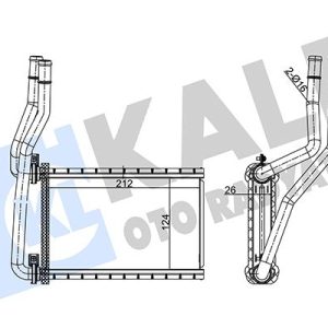 KALORİFER RADYATÖRÜ SUZUKI SX4 1.6L M16A RW415 05- 1.6L D16AA AKK416D 14- / SWIFT 1.3L 1.5L M13A M 15A RS413 RS415 MACAR 05- 1.2L K12B AZG412 12- /