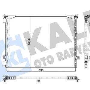 KONDENSER PRIMASTAR-OPEL VIVARO-RENAUL TRAFIC II 1.9DCİ-2.016V 02 -VAUXHALL VIVARO 7700312901-2765000QAG-93857432