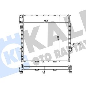 MOTOR SU RADYATORU BMW M57 M62 N62 X5 E53 00 06