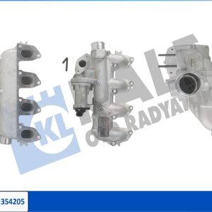 EGR EMME MANIFOLDLU FORD C MAX 05 07 FOCUS II GALAXY 06 15 CONNECT 03 14 1.8TDCI 110PS 4M5Q9424CD-1563296-555306