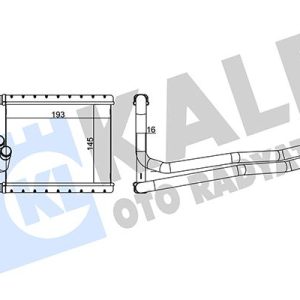 KALORİFER RADYATÖRÜ HYUNDAI i20 1.2L G4LA benzinli 08-14 / 1.4L D4FC CRDi dizel 11-14 - ALEMİNYUM 971384P000