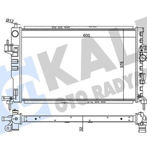 SU RADYATÖR CORSA C-COMBO C 1.7 Y17DT-Y17DTL AC KLİMASIZ MEK 540x375x26
