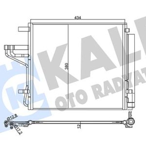 KONDENSER KIA PICANTO 1.0 1.2 MPI 17- AL/AL