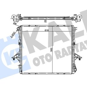 RADYATÖR VOLKSWAGEN AMAROK 2.0 TDI 2.0 TSI 10 - MT 22MM
