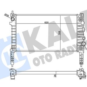 RADYATÖR OPEL MOKKA-MOKKA X A14NET OTOMATİK 1.4 12- CHEVROLET TRAX