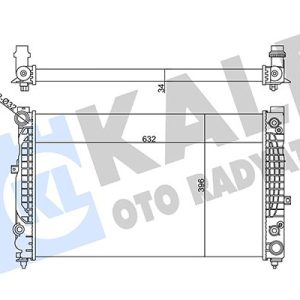 RADYATÖR AUDI A4 A6 2.4/2.6/2.8 95-01-SIPERB 2.8 V6-2.5 TDI