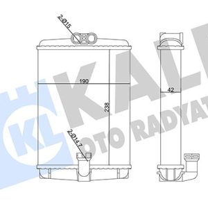 KALORIFER RADYATORU MERCEDES W210 W220 C215 R170 C208 A208