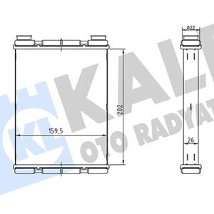 KALORİFER RADYATÖRÜ NISSAN JUKE 1.5L K9K F15 10- 1.6L HR16DE F15 10- 1.2L HRA2DDT DIG-T F15 14- 1 .6L MR16DDT DIG-T F15 10- - ALEMİNYUM