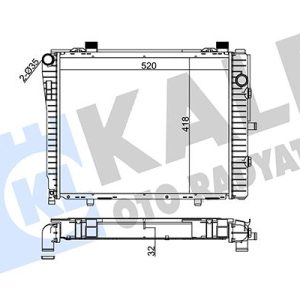 MOTOR SU RADYATORU MERCEDES W202 S202 C208 A208 A2025005203