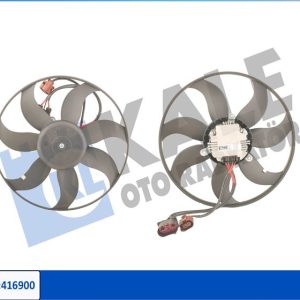 FAN MOTORU DAVLUMBAZLI SOL CADDY III-GOLF V-VI-PLUS-JETTA III-IV-PASSAT-SCIROCCO-TOURAN 300W-363mm