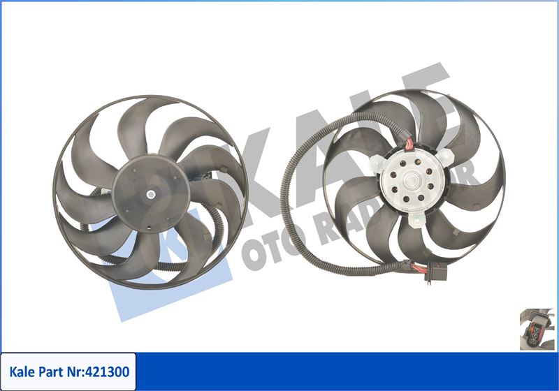 FAN MOTORU PERVANELİ AUDI A3-TT-SEAT CORDOBA-IBIZA IV-V-LEON-TOLEDO II-SKODA FABIA 220-60W-290mm DAVLUMBAZ YOK 1J0959455K-1J0959455L-1C0959455C