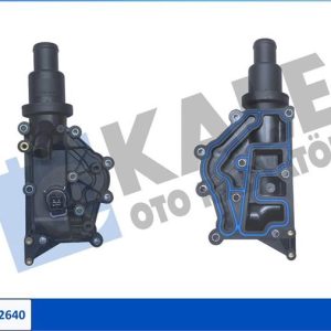 KOMPLE TERMOSTAT-PLASTİK GÖVDELİ 89 C RENAULT CLIO-GRAND SCENIC-MEGANE-MODUS-GRAND MODUS-SCENIC TWINGO-WIND 8200158269-8200561434