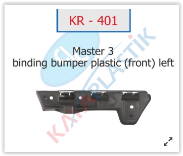 ÖN TAMPON BRAKETİ SOL MASTER III 620430006R