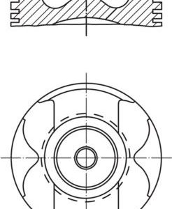PISTON SEGMAN STD 83.00mm MERCEDES OM651 W176 W246 W204 C218 X204 W212 W447 W639 B906 B907 B910 A6510301117-8743340000