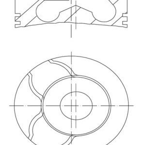 MOTOR PİSTON SEGMAN 0.50 CLIO-KNG 1.5 DCI K9K 76.50 26 pim 0.20mm. Kısa 120A10282R-7701475703-7701475898